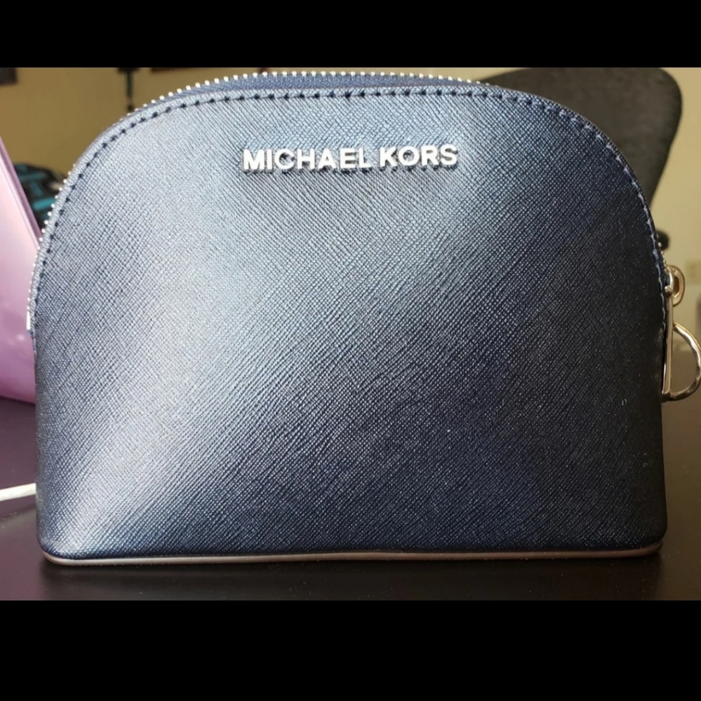 Michael Kors Leather Travel Pouch